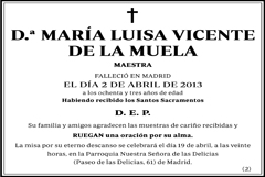 María Luisa Vicente